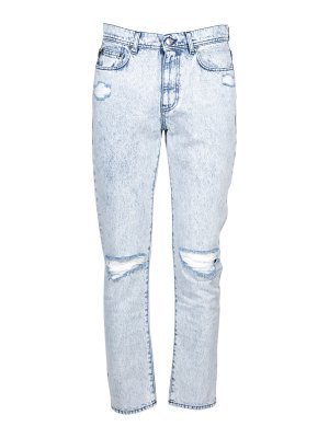 m.s.g.m.: Jeans évasés - Jean Bootcut - Bleu