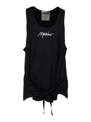 MOSCHINO: Tops & Tank tops - Signature tank top