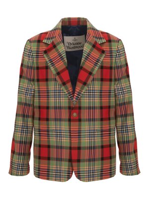 VIVIENNE WESTWOOD: giacche casual - Giacca classica tartan