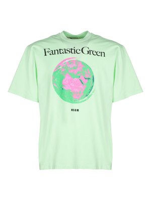 m.s.g.m.: t-shirt - Fantastica T-shirt del mondo verde