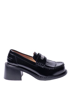 KENZO: Loafers & Slippers - Kenzo smile heeled loafers