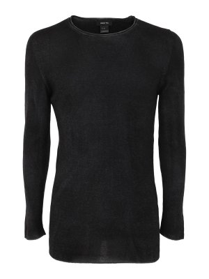 AVANT-TOI: Suéteres con cuello pico - Suéter Cuello Redondo - Negro