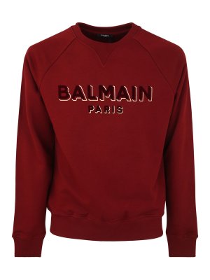 Balmain men s Sweatshirts Sweaters sale Shop online at THEBS