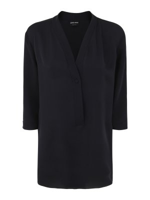 GIORGIO ARMANI: shirts - Opened shirt