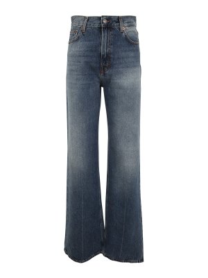 HAIKURE: bootcut jeans - Korea straight jeans