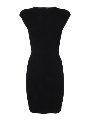 DSQUARED2: short dresses - Open back bodycon dress