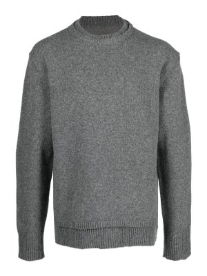 Maison Margiela: maglia collo rotondo - Maglie Maison Margiela