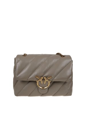 PINKO PINKO PINKO 3個 Pinko Love mini puff cl sheep nappa - Grey - Women