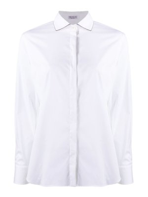 BRUNELLO CUCINELLI: Hemden - Hemd - Weiß