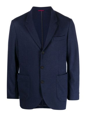 BRUNELLO CUCINELLI: blazers - Blazer with patch pockets