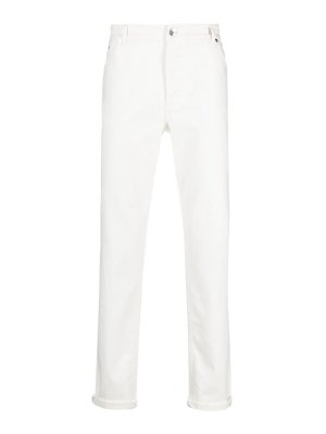 BRUNELLO CUCINELLI: Trousers Shorts - Dyed denim pants