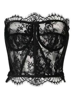 DOLCE & GABBANA: Tops & Tank tops - Lace bustier top