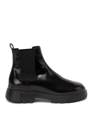 HOGAN: stivali - stivali di pelle `h629`