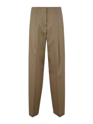 Fabiana Filippi Wool Pants - Beige - Women