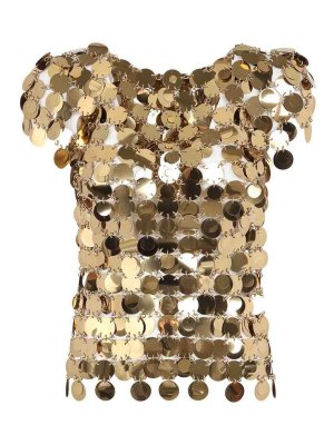 RABANNE: トップス＆タンクトップ - トップ/タンクトップ - メタル