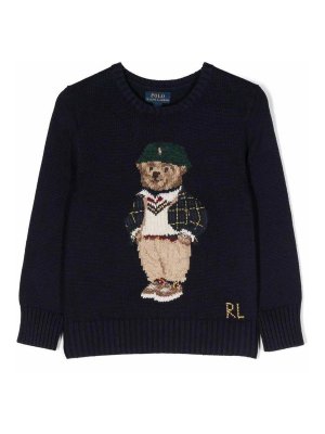 Buy now Polo Ralph Lauren BEAR LONG SLEEVE CREW - Polo Ralph