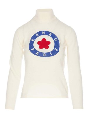 KENZO: crew necks - Kenzo target sweater