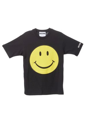 MOSCHINO: Tシャツ - Tシャツ - 黒
