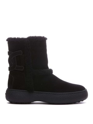 ショートブーツ・ブーティ Off-White 'Spring' ankle boots (OWID033F23LEA0011072 1072) Off-White spring ankle boots - Black - Women
