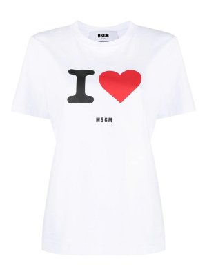 m.s.g.m.: t-shirts - Graphic print t-shirt