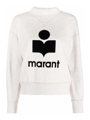 Isabel Marant Etoile: Sweatshirts und Pullover - Sweatshirt - Beige