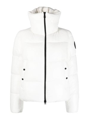 Save The Duck: casual jackets - Logo-Patch Puffer Jacket