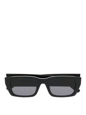 Palm Angels: 眼鏡 - 眼鏡 - 黒