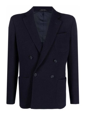 GIORGIO ARMANI: blazers - Giorgio armani jacket blue