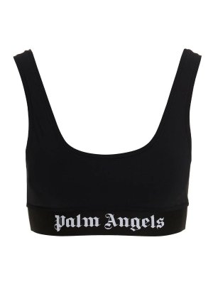 Palm Angels: Tops & Tank tops - classic logo sporty top