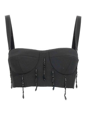 インナー・ルームウェアその他 AMBUSH 'Heart Shaped Gloves' bodysuit Ambush heart shaped gloves bodysuit - Black
