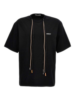 Kiton Logo embroidery t-shirt - Blue - Men | UMK030203