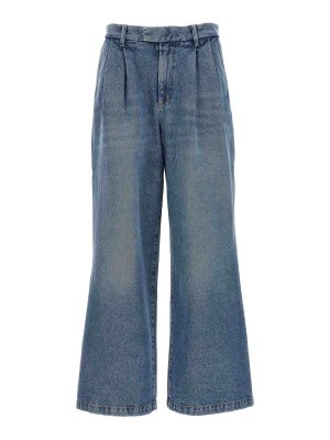 【関税込み】maison margiela 'Pendleton' jeans Maison Margiela x Pendleton yoke-detail Jeans | Blue | FARFETCH