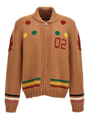 DSQUARED2: カーディガン - カーディガン - マルチカラー