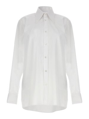 Maison Margiela: シャツ - シャツ - 白