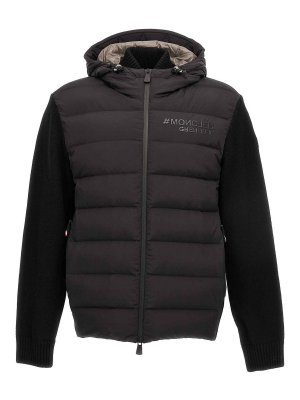 MONCLER: カーディガン - カーディガン - 黒