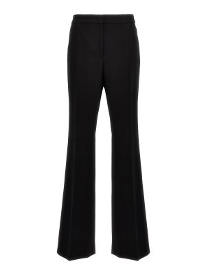 MOSCHINO: casual trousers - Crepe pants