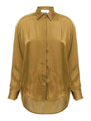 Nude: shirts - Satin shirt