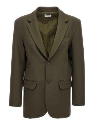 ジャケット Rabanne FW23 Single-breasted blazer (23ACVE135LA0262 P001) Rabanne FW23 Single-breasted blazer (23ACVE135LA0262 P001