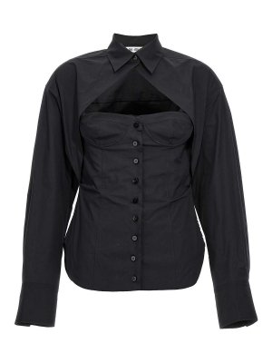 The Attico: shirts - bustier shirt