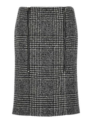 Jil Sander Zip skirt - Black - Women | J03MA0125J65003001