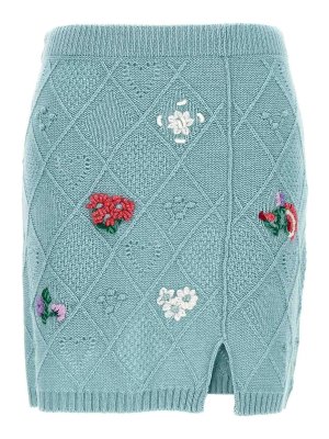 Tom Ford Prince of wales skirt - White - Women