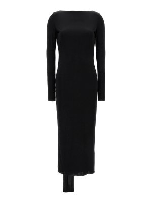 ワンピース NOT AFTER TEN FW23 Long tulle dress (NATDR007 NERO) Not After Ten Long tulle dress - Black - Women | NATDR007NERO