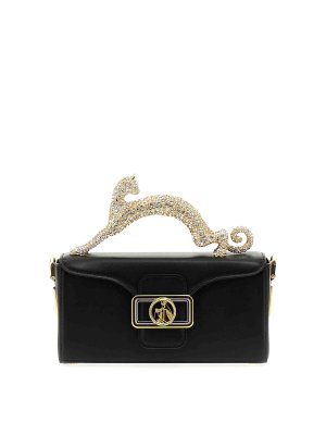 LANVIN: totes bags - pencil cat nano handbag