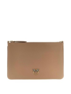 PINKO 105237A2M8C00 関税送料込 Pinko Clutch bag with logo - White - Women | 100455A0GKZ14Q