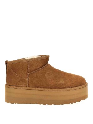 UGG: ankle boots - classic ultra mini platform ankle boots