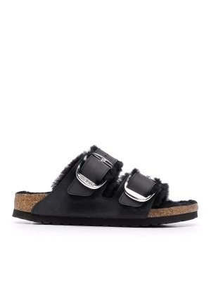 BIRKENSTOCK: sandals - Arizona big buckle shearling