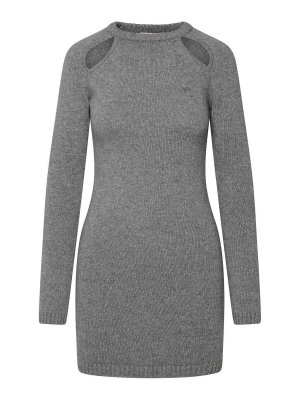 CHIARA FERRAGNI: short dresses - Lurex logo dress