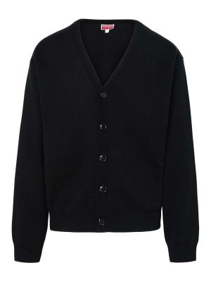 KENZO: Cardigans - Cardigan - Schwarz