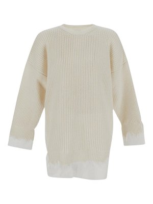 MM6 MAISON MARGIELA: shirts - Mm6 maison margiela sweaters white