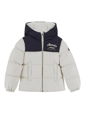 MONCLER JR: padded jackets - kids white jacket